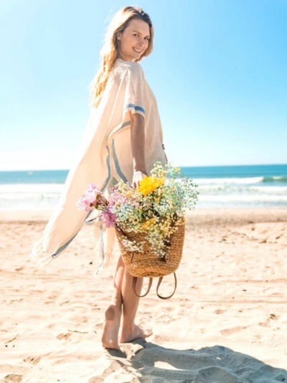 Rays For Days Cococabana Coverup OS 100% Cotton